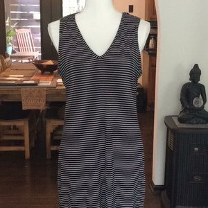 Lucky Brand striped column dress M NWTs